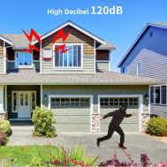 POWERTECH ηλιακή σειρήνα PT-1287, εξωτερικού χώρου, 120dB, κόκκινη | ΣΕΙΡΗΝΕΣ στο smart-tech.gr