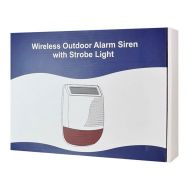 POWERTECH ηλιακή σειρήνα PT-1287, εξωτερικού χώρου, 120dB, κόκκινη | ΣΕΙΡΗΝΕΣ στο smart-tech.gr