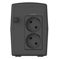 POWERTECH UPS Line Interactive PT-1295 με οθόνη, 850VA, 510W, 2x Schuko | ΣΥΣΤΗΜΑΤΑ UPS - ΣΤΑΘΕΡΟΠΟΙΗΤΕΣ ΤΑΣΗΣ στο smart-tech.gr