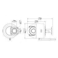 UNIARCH smart κάμερα UHO-P1A-M3F4D, 3MP, WiFi, PTZ, SD | Διαδικτυακές IP Κάμερες στο smart-tech.gr