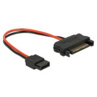 DELOCK Cable SATA 15pin σε SATA 6pin, 10 cm | ΚΑΛΩΔΙΑ & ADAPTORS ΓΙΑ ΥΠΟΛΟΓΙΣΤΕΣ στο smart-tech.gr
