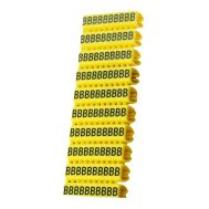 POWERTECH Clip αρίθμησης καλωδίου γράμμα B, Yellow, 10τεμ. | ΤΑΚΤΟΠΟΙΗΤΕΣ ΚΑΛΩΔΙΩΝ στο smart-tech.gr