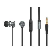 CELEBRAT Earphones με μικρόφωνο D7, on/off, 10mm, 1.2m, μαύρα | Ακουστικά με μικρόφωνο (Handsfree) στο smart-tech.gr