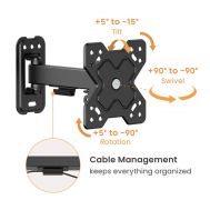 POWERTECH επιτοίχια βάση PT-1277 για τηλεόραση 13-32", full motion, 20kg | ΒΑΣΕΙΣ ΣΤΗΡΙΞΗΣ ΣΥΣΚΕΥΩΝ στο smart-tech.gr