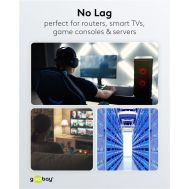 GOOBAY καλώδιο δικτύου 91581, CAT 7 S/FTP, copper, 10Gbps, 0.50m, μαύρο | Καλώδια δικτύου στο smart-tech.gr