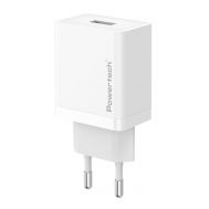 POWERTECH φορτιστής τοίχου PT-1320, USB, 12W, λευκός | ΦΟΡΤΙΣΤΕΣ / ΤΡΟΦΟΔΟΤΙΚΑ USB στο smart-tech.gr