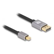 DELOCK καλώδιο mini DisplayPort σε DisplayPort 81091, 8K/60Hz, 32.4 Gbps, 1m, μαύρο | Λοιπά Καλώδια, Adaptors & Μετατροπείς στο smart-tech.gr
