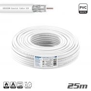 ΚΑΛΩΔΙΟ Coaxial ICX-25 CCS AL Eca PVC Λευκό 25m | ΚΕΡΑΙΑΣ στο smart-tech.gr