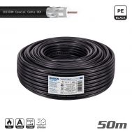 ΚΑΛΩΔΙΟ Coaxial OCX-50 CU AL Fca PE Μαύρο 50m | ΚΕΡΑΙΑΣ στο smart-tech.gr
