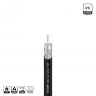 ΚΑΛΩΔΙΟ Coaxial OCX-25 CU AL Fca PE Μαύρο 25m | ΚΕΡΑΙΑΣ στο smart-tech.gr