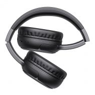 USAMS headphones YG23, ασύρματα & ενσύρματα, Φ40mm, 300mAh, μαύρα | Ακουστικά Bluetooth στο smart-tech.gr