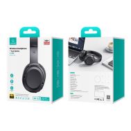 USAMS headphones YG23, ασύρματα & ενσύρματα, Φ40mm, 300mAh, μαύρα | Ακουστικά Bluetooth στο smart-tech.gr