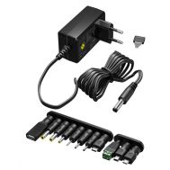GOOBAY επιτοίχιος φορτιστής 74436, 5V-15V, 36W, 12 tips | UNIVERSAL ΤΡΟΦΟΔΟΤΙΚΑ στο smart-tech.gr