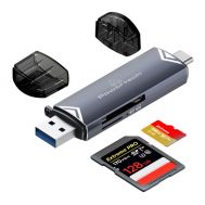 POWERTECH card reader PT-1343 για SD & micro SD, USB 3.2, 5Gbps, γκρι | CARD READERS στο smart-tech.gr