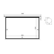 MTS-150 300x230cm (4:3) | Ηλεκτρικές οθόνες προβολής στο smart-tech.gr
