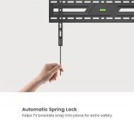 POWERTECH επιτοίχια βάση PT-1371 για τηλεόραση 37-86", έως 75kg, fixed | ΒΑΣΕΙΣ ΣΤΗΡΙΞΗΣ ΣΥΣΚΕΥΩΝ στο smart-tech.gr