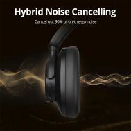 TRONSMART headphones Sounfii Q20S, ασύρματα & ενσύρματα, Hybrid ANC, Φ40mm, 500mAh, μαύρα | Ακουστικά Bluetooth στο smart-tech.gr