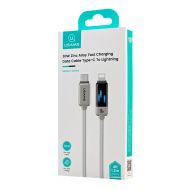 USAMS καλώδιο Lightning σε USB-C SJ743, 30W, 480Mbps, 1.2m, λευκό | Καλώδια USB-C (Type-C) στο smart-tech.gr