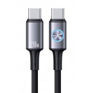 USAMS καλώδιο USB-C SJ751, 240W, 480Mbps, 1.2m, μαύρο | Καλώδια USB-C (Type-C) στο smart-tech.gr