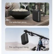 USAMS φορητό ηχείο YX015, 5W, Bluetooth, 1200mAh, μαύρο | ΗΧΕΙΑ στο smart-tech.gr