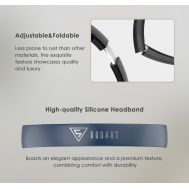 DOQAUS headphones DESIGN 2, ασύρματα & ενσύρματα, Φ40mm, 600mAh, μαύρα | Ακουστικά Bluetooth στο smart-tech.gr