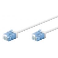 GOOBAY καλώδιο δικτύου 74301, CAT 6A U/UTP, slim, copper, 500MHz, 10m, λευκό | Καλώδια δικτύου στο smart-tech.gr