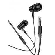 KAKUSIGA earphones με μικρόφωνο KSC-1303, 3.5mm σύνδεση, 10mm, 1.1m, μαύρα | Ακουστικά Bluetooth στο smart-tech.gr