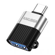 KAKUSIGA αντάπτορας USB-C σε USB KSC-1420, 5Gbps, 18W, γκρι | Καλώδια USB-C (Type-C) στο smart-tech.gr