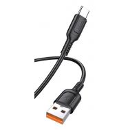 KAKUSIGA καλώδιο USB-C σε USB KSC-805, 15W, 480Mbps, 1m, μαύρο | Καλώδια USB-C (Type-C) στο smart-tech.gr