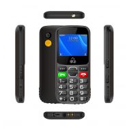 POWERTECH κινητό τηλέφωνο Sentry Eco II, 2.31", dual SIM, με κάμερα, μαύρο | Κινητά Τηλέφωνα για Ηλικιωμένους στο smart-tech.gr