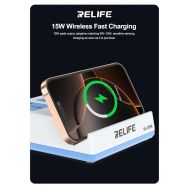 RELIFE σταθμός φόρτισης RL-309H, USB/3x USB-C/3x DC/wireless, 72W, λευκός | ΦΟΡΤΙΣΤΕΣ / ΤΡΟΦΟΔΟΤΙΚΑ USB στο smart-tech.gr