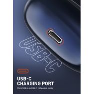 LDNIO earphones με θήκη φόρτισης T09, OWS, Φ10mm, 35/400mAh, μπλε | Ακουστικά Bluetooth στο smart-tech.gr