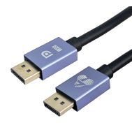 POWERTECH καλώδιο DisplayPort CAB-DP073, 8K/60Hz, 48 Gbps, 2m, μαύρο | Λοιπά Καλώδια, Adaptors & Μετατροπείς στο smart-tech.gr