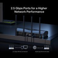 MERCUSYS router MR27BE, WiFi 7, 3.6Gbps BE3600, EasyMesh, Ver 1.20 | Modems / Routers στο smart-tech.gr