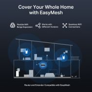 MERCUSYS router MR27BE, WiFi 7, 3.6Gbps BE3600, EasyMesh, Ver 1.20 | Modems / Routers στο smart-tech.gr