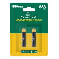 POWERTECH επαναφορτιζόμενες μπαταρίες NI-MH PT-1403, AAA, 800mah, 1.2V, 2τμχ | ΕΠΑΝΑΦΟΡΤΙΖΟΜΕΝΕΣ ΜΠΑΤΑΡΙΕΣ ΝΙΚΕΛΙΟΥ ΜΕΤΑΛΛΟΥ (Ni-Mh) στο smart-tech.gr