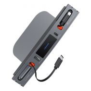 USAMS φορτιστής αυτοκινήτου US-SJ649 για Tesla(3/Y), με 2x καλώδια, USB/USB-C θύρες, 60W, γκρι | ΦΟΡΤΙΣΤΕΣ / ΤΡΟΦΟΔΟΤΙΚΑ USB στο smart-tech.gr