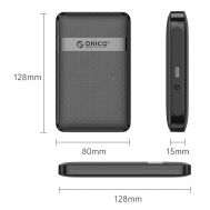 ORICO θήκη για 2.5" SATA HDD/SSD 2577C3-V1, 6Gbps, μαύρη | ΘΗΚΕΣ ΣΚΛΗΡΩΝ ΔΙΣΚΩΝ στο smart-tech.gr