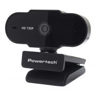 POWERTECH web camera PT-1426, 0.9MP, 720p HD, fixed εστίαση, 1.5m, μαύρη | WEB CAMERAS στο smart-tech.gr