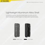 ΦΑΚΟΣ LED NITECORE TIP SE, Μπρελοκ, Rechargeable, GREY | ΜΙΚΡΟΙ ΦΑΚΟΙ - ΜΠΡΕΛΟΚ στο smart-tech.gr