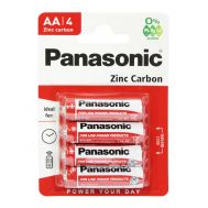 PANASONIC μπαταρίες Zinc Carbon, AA/LR6, 1.5V, 4τμχ | ΑΛΚΑΛΙΚΕΣ ΜΠΑΤΑΡΙΕΣ στο smart-tech.gr