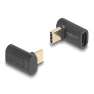DELOCK αντάπτορας USB-C 60246, αρσενικό σε θηλυκό, 240W, 40Gbps, μαύρος | Καλώδια USB-C (Type-C) στο smart-tech.gr