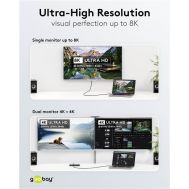 GOOBAY καλώδιο USB-C 74193, USB4, 100W, 40Gbps, 8K/60Hz, 2m, μαύρο | Καλώδια USB-C (Type-C) στο smart-tech.gr