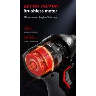 DELI παλμικό κατσαβίδι μπαταρίας DE-QZ20-1D2, Brushless, 20V, 2x 2Ah, 200N.m | Μηχανήματα - Πολύμετρα στο smart-tech.gr