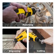 DELI περιστροφικό πολυεργαλείο DL-DM03-E1, 130W έως 32000rpm | Μηχανήματα - Πολύμετρα στο smart-tech.gr