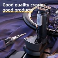 DELI τρόμπα ποδιού DL880003 με μανόμετρο, 140PSI, μαύρη | ΑΞΕΣΟΥΑΡ ΠΟΔΗΛΑΤΟΥ στο smart-tech.gr