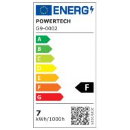 POWERTECH LED λάμπα G9-0002 7W, 4000K, G9, 700lm, RC | Λάμπες - Λαμπτήρες - Φωτιστικά στο smart-tech.gr