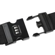 HOME USE ιμάντας βαλίτσας HUH-0240 με λουκέτο συνδυασμού, ρυθμιζόμενος, 2m, μαύρος | Τσάντες & Σακίδια καθημερινής χρήσης στο smart-tech.gr