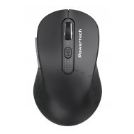POWERTECH ασύρματο ποντίκι PT-1466, USB δέκτης, έως 1600DPI, μαύρο | ΠΟΝΤΙΚΙΑ (MOUSE) στο smart-tech.gr