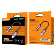 KAKUSIGA αντάπτορας USB-C σε 3.5mm KSC-428, γκρι | Καλώδια USB-C (Type-C) στο smart-tech.gr